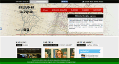 Desktop Screenshot of bibliotekaiberyjska.pl